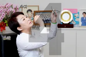 卢秀燕过年示范核酸鼻拭子一次就上手，台网友惊叹：这是勇者啊图片