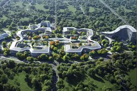 公园中的“科大讯飞全球总部”图片