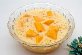 煮西米，不要冷水下锅煮，掌握2个窍门，粒粒晶莹剔透，无白芯图片