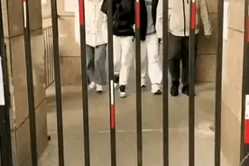 搞笑GIF动图：小泰迪害怕挠痒痒吗？图片