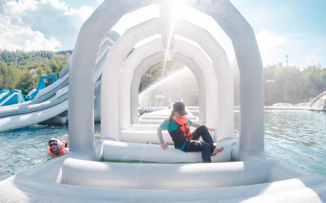 王校长水上炫技！华东屈指可数竹尖漂流“安吉星潮营地”大曝光