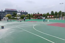 【民生专栏】杨柳镇：文体广场换新颜 村民休闲更惬意图片