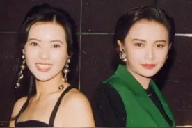 曾华倩为蓝洁瑛庆祝61岁冥寿，晒两人年轻合照，姐妹俩皆美丽动人图片