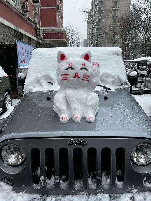 大郑州堆雪人内卷严重，哪个是金奖？全河南的雪人都在这里了