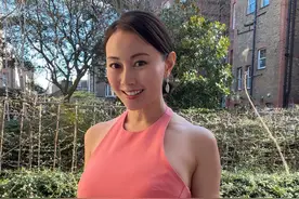 40岁港姐宣布搬回香港，移居伦敦一年半难适应，找不到对象很孤单图片