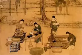 宋人风雅：焚香点茶，挂画插花图片