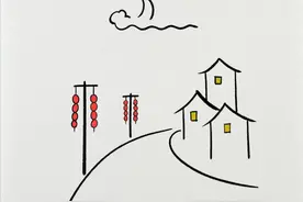 有手就能画！教你简单风景画图片