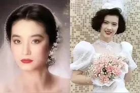 港圈女神婚纱神图大赏，个个惊艳四座，她们的美无法复刻图片