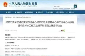 成都人心目中的房地产交易中心被拆除图片