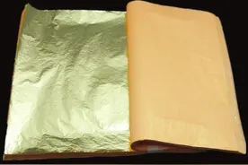 金箔技术：金箔真的是纯金打造？吃金箔有什么风险？图片