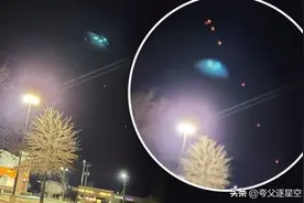 悬浮在新泽西机场夜空中的不明物体是UFO还是隐形黑鹰直升机？图片