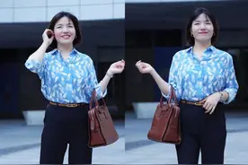 入秋后“裤子”不用多买，微胖女人有这3款就够了！显瘦时髦图片