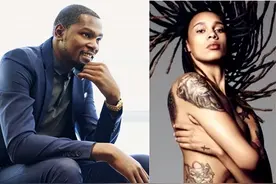 外媒爆杜兰特恋爱！对象是WNBA女魔兽，身高体长装扮酷飒图片