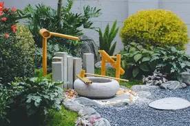 小面积庭院，一定要打造成日式花园，好看得让人挪不动步图片