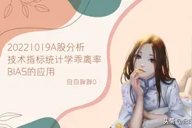 20221019A股分析（技术指标统计学乖离率BIAS的应用）图片