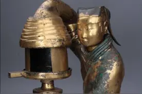 满城汉墓之长信宫灯图片