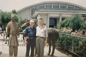 陕西老兵带走母亲的相片，台湾儿子寻回故乡的亲人图片