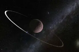 在太阳系内，出现了一个不该存在的环图片