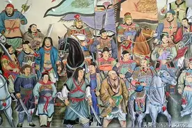 《水浒传》108位梁山好汉，最终也就是这10多个人得以善终？图片