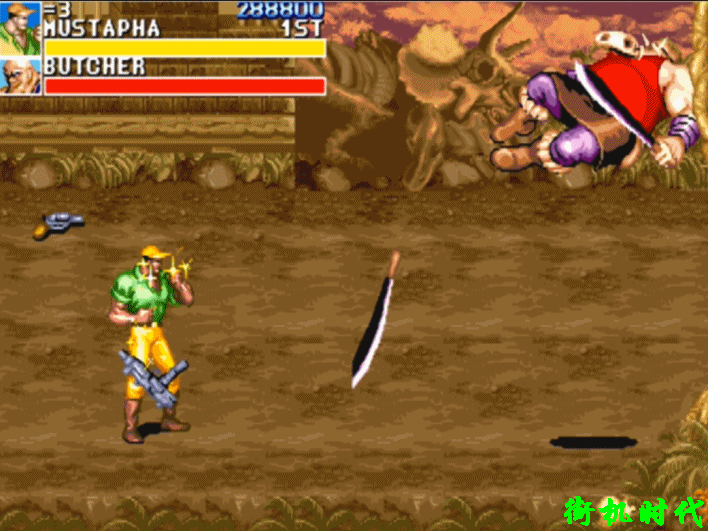 20发无限子弹的《恐龙快打2》，这才是原汁原味的机厅味道