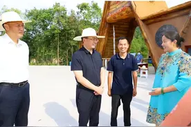 「巴中」恩阳区委书记杨波关心“新乡贤”创业情况图片