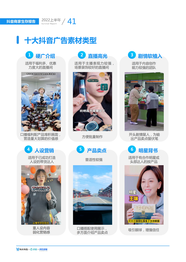 2022上半年抖音商家生存报告(大盘趋势、选品指南、营销手段)