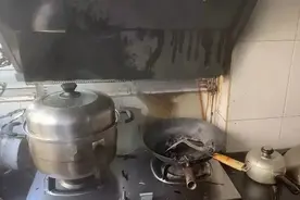 险！男子回乡过年竟7天忘关火！图片