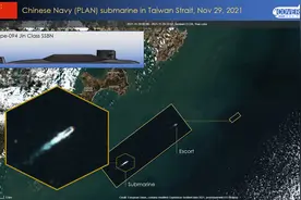 中国核潜艇过台海被美军跟踪？实情恰恰相反，对美挑衅的最好回应图片