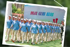 太飒了！直击兵团二中高一新生军训现场→图片