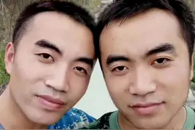 真复制粘贴！双胞胎同时参军，双双立功图片