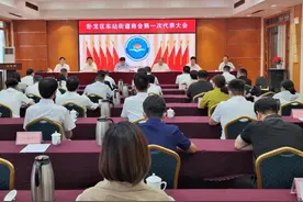 卧龙区车站街道商会成立暨第一次代表大会图片