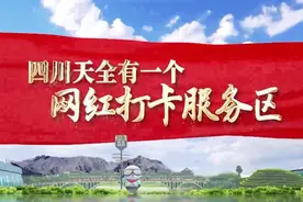 四川天全有一个网红打卡服务区图片