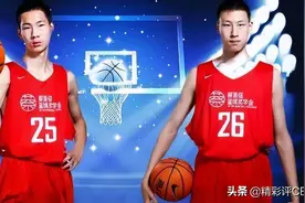 中国男篮涌出双胞胎兄弟！母亲是女篮名宿，15岁2米10，值得期待图片