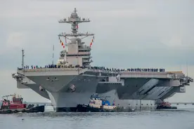 中美俄航母速度对比：美国30节，俄罗斯29节，那中国辽宁舰呢图片