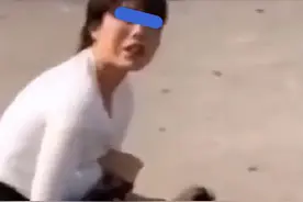 两女子当街大打出手，前妻暴揍现任：她抢我男人，还说我身材不好图片