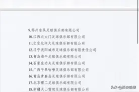 三级职业联赛参赛名单确定 长安竞技成为陕西“独苗”图片