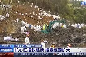 东航MU5735飞机残骸深入地下20米，大型机械进场，该如何开挖？图片