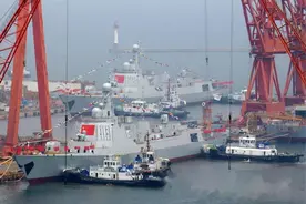 今年再下水一个法国海军，实现对美七成，中国海军要把握下个5年图片
