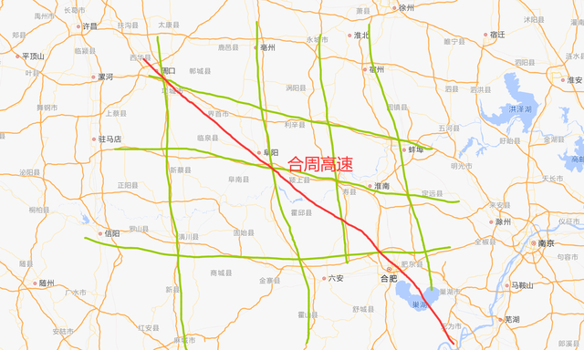 安徽已有7条高速公路通河南,为何还建合周高速,是钱太多了?
