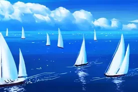 只见来船是顺风图片