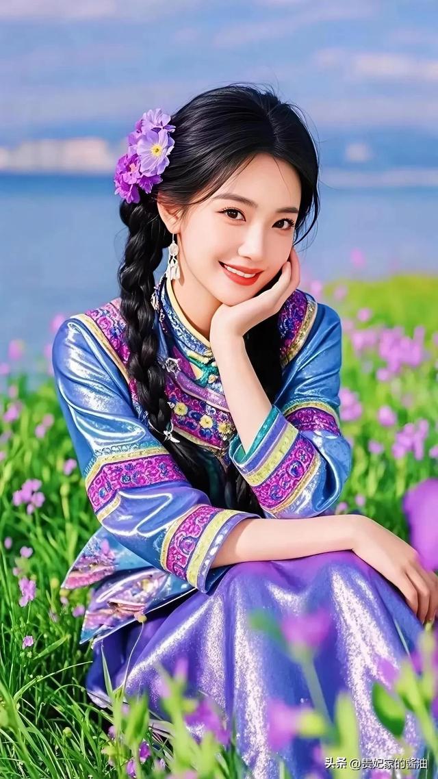 美眸清澈花容月貌