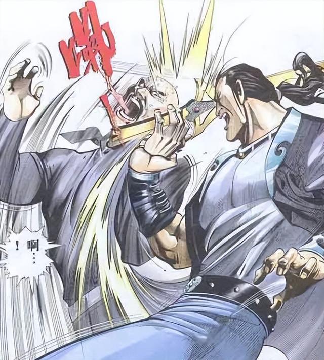 风云第三部前期的顶级高手，修炼断脉剑气，轻松砍断龙儿的两极剑