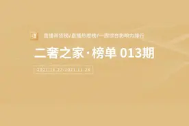 二奢之家：二手奢侈品行业一周榜单发布013期图片