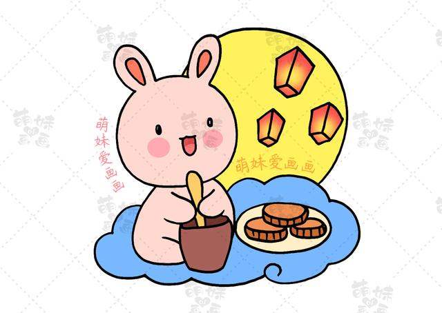 含文字内容的2022中秋节手抄报及简笔画合集，简单又漂亮