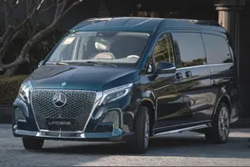 新车 | 售价118万元起，凌际V级上市，“精装版”福建奔驰V 260 L图片