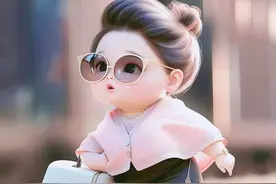 ai♥分享可爱胖女孩头像图片