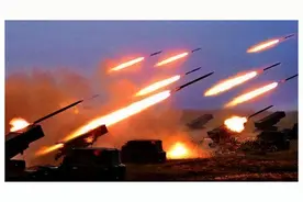 能打军舰的中国“卫士”火箭炮！杀伤力大，对敌军能覆盖式打击？图片