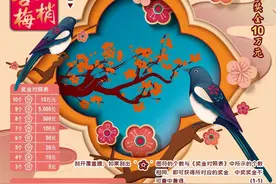 “喜上梅梢”、“满堂红”两款刮刮乐新票迎新年图片