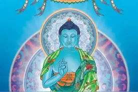 三月九日，久久长寿日，观瞻药师佛圣相，一生久长图片