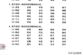 小学语文三年级基础知识强化训练词语分类选字填空专项练习含答案图片
